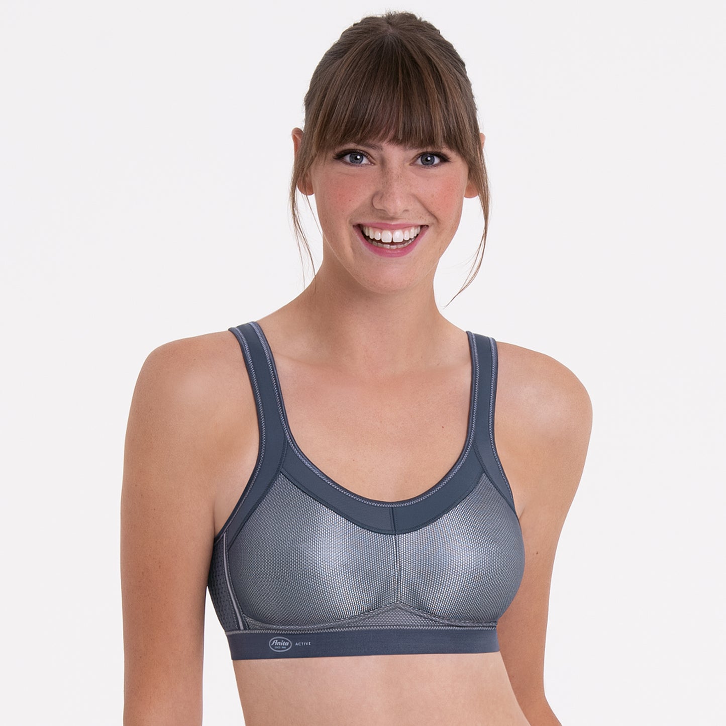 Momentum Reggiseno Sportivo Antracite