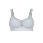 Air Control Bianco Reggiseno Sportivo Con Coppe In Schiuma Deltapad 5544