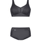 Air Control Antracite Reggiseno Sportivo Con Coppe In Schiuma Deltapad 5544