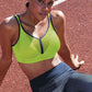 Air Control Apple Green Reggiseno Sportivo Con Coppe In Schiuma Deltapad 5544
