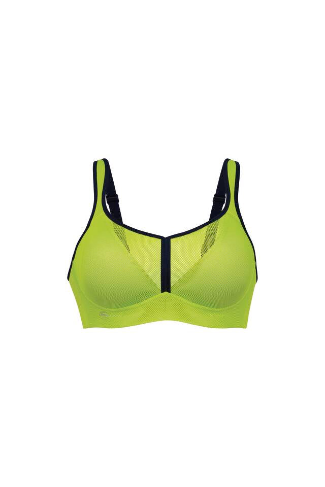 Air Control Apple Green Reggiseno Sportivo Con Coppe In Schiuma Deltapad 5544