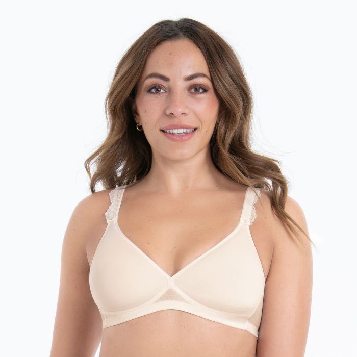 Selma Reggiseno Senza Ferretto Con Coppe Spacer Traspirante Cristallo 5631