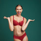 Selma Reggiseno Con Ferretto E Coppe Soft Rosso 5634