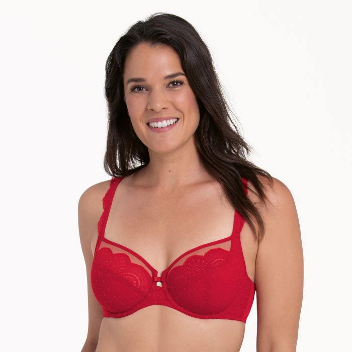 Selma Reggiseno Con Ferretto E Coppe Soft Rosso 5634