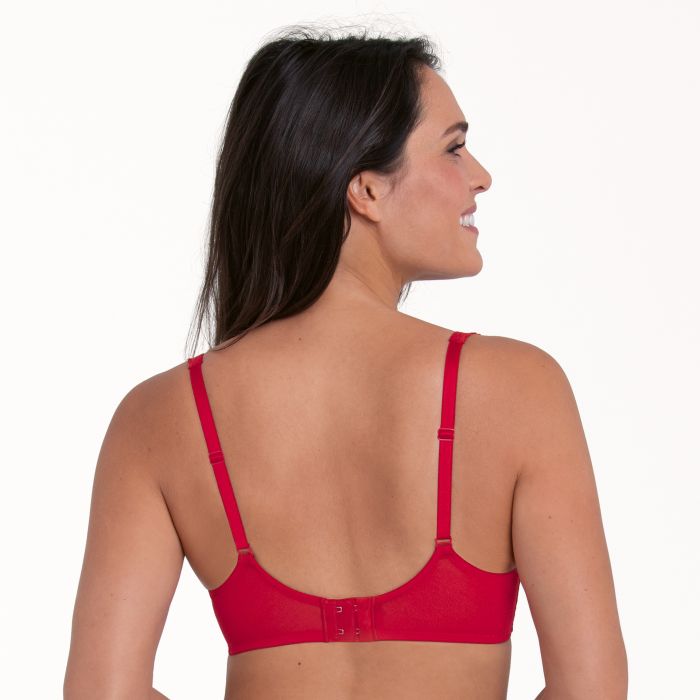 Selma Reggiseno Con Ferretto E Coppe Soft Rosso 5634