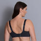 Rosa Faia Selma Reggiseno Con Ferretto Coppe Soft Coprenti 5635 Nero