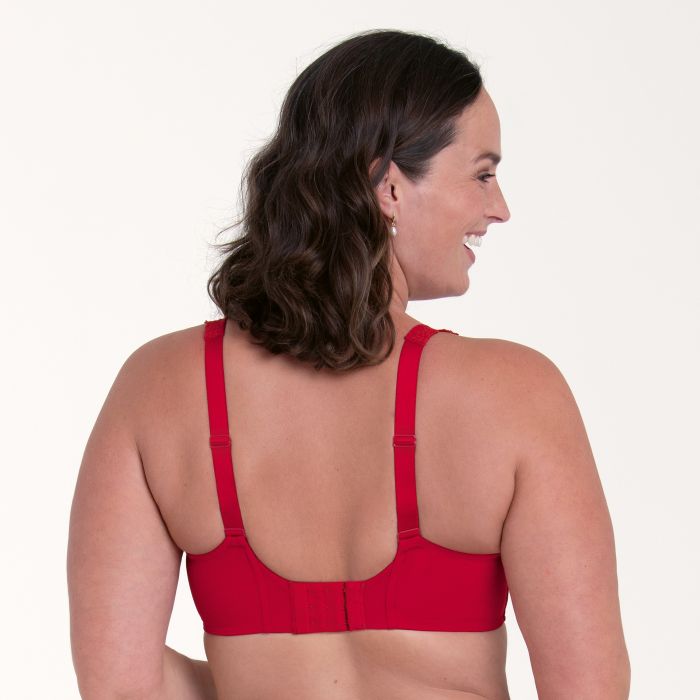 Selma Reggiseno Con Ferretto Coppe Soft Coprenti Rosso 5635
