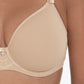 Rosa Faia Selma Reggiseno Con Ferretto E Coppe Microforate Spacer 5637 Desert
