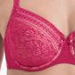 Fleur Reggiseno Con Ferretto E Coppe Foderate In Charmeuse Cherry 5653