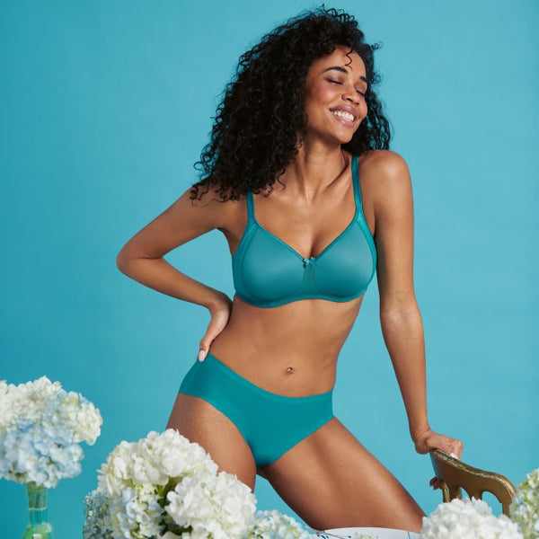 Fleur Reggiseno Senza Ferretto con Coppe Imbottite Light Smaragd 5654 ULTIME TAGLIE PRONTA CONSEGNA