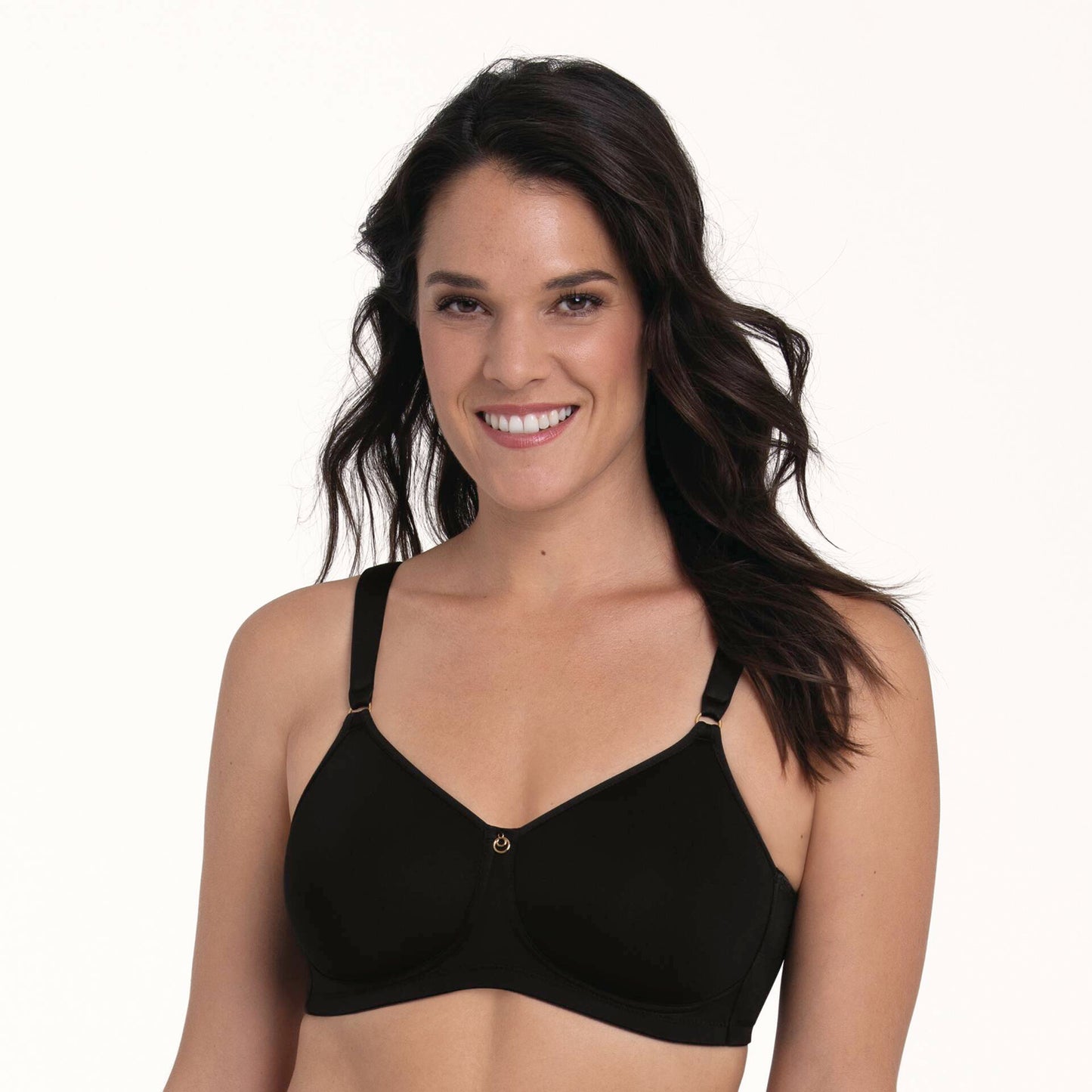 Claire Reggiseno Senza Ferretto E Coppe Microforate Spacer Nero 5834