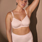 Claire Reggiseno Senza Ferretto E Coppe Microforate Spacer Rosewater 5834