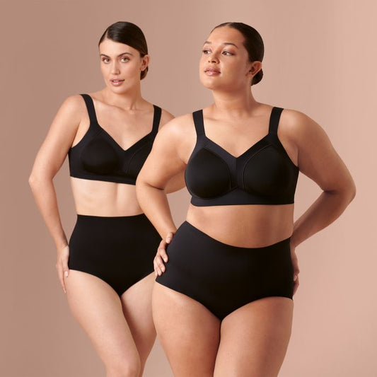 Beauty Shaper Reggiseno Senza Ferretto Coppe Spacer Nero 5890
