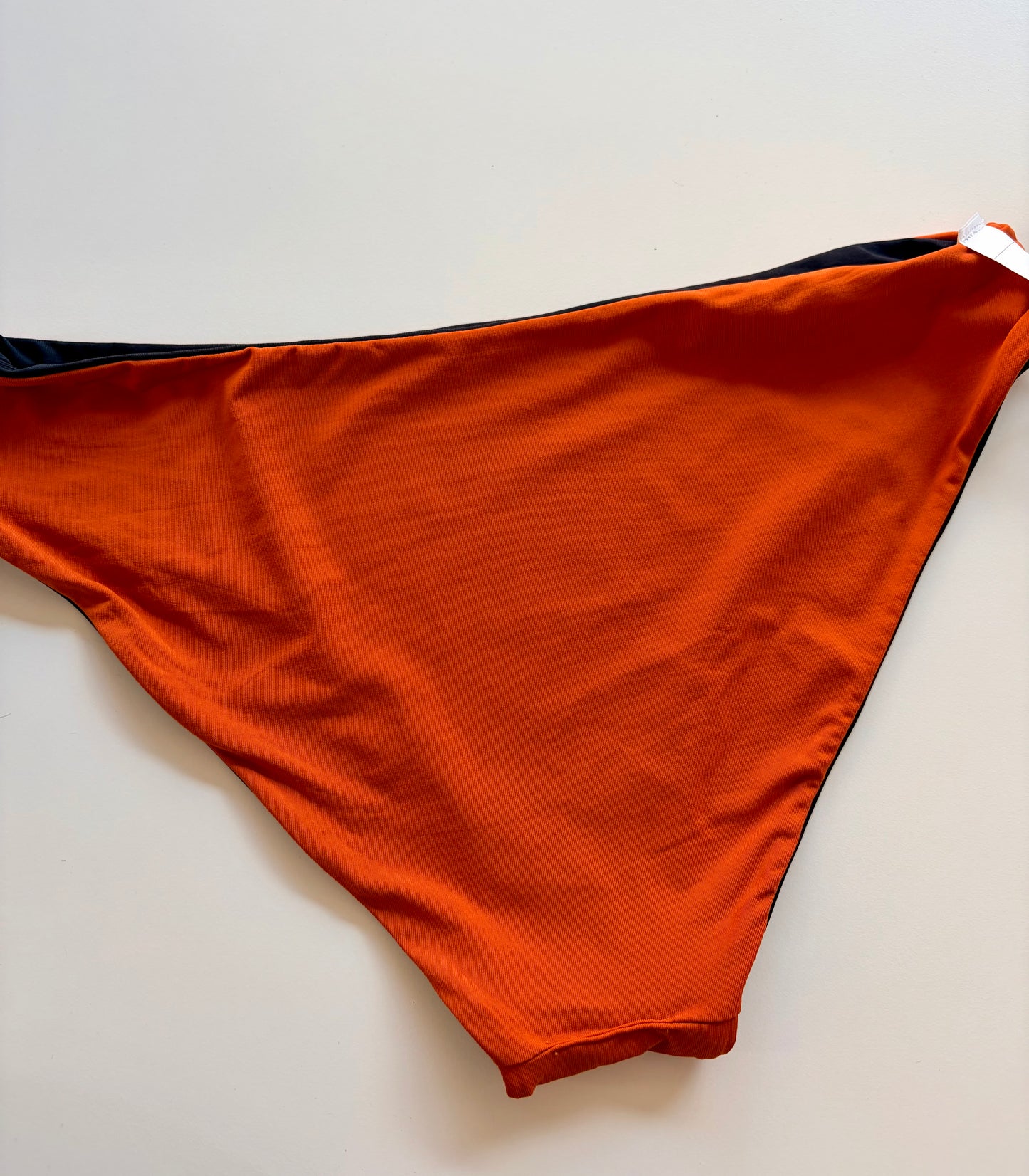 Slip Costume Double Face Nero/ Arancione