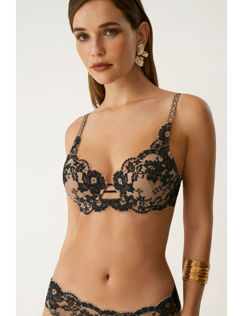 Reggiseno Preformato Con Ferretto Effetto Push- Up L6211 ULTIME TAGLIE PRONTA CONSEGNA