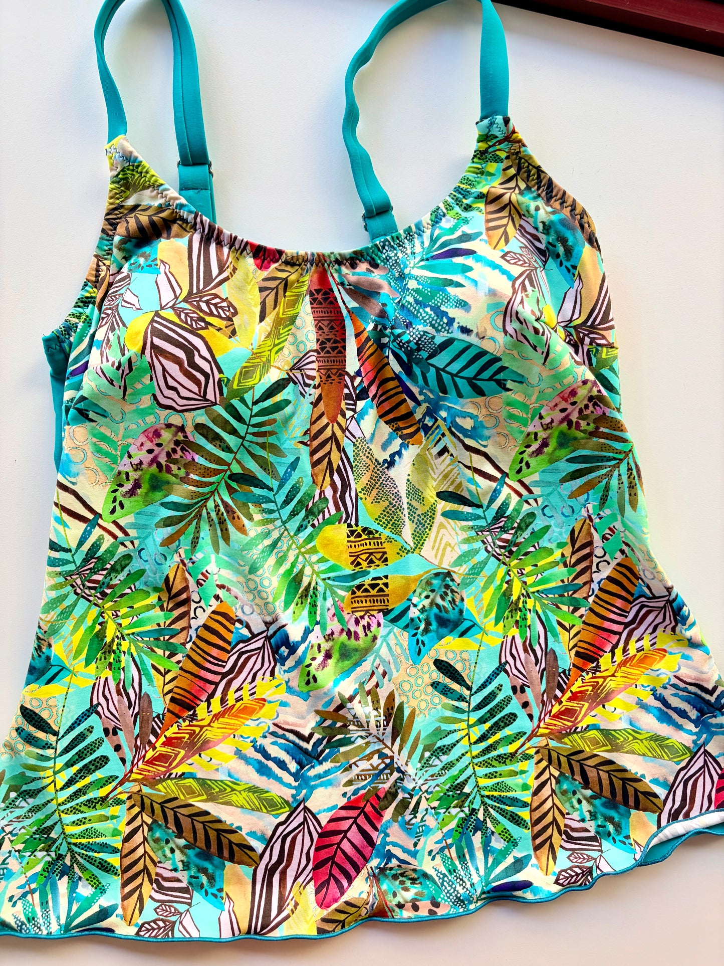 Morena Tankini Senza Ferretto Verde