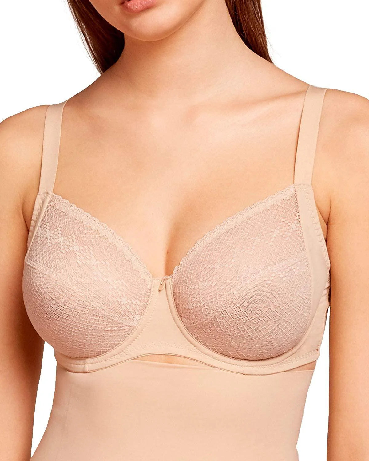 Reggiseno Gisela con Ferretto 0364 Coppa Soft Nero/Nudo Prodotto in Svendita Finale