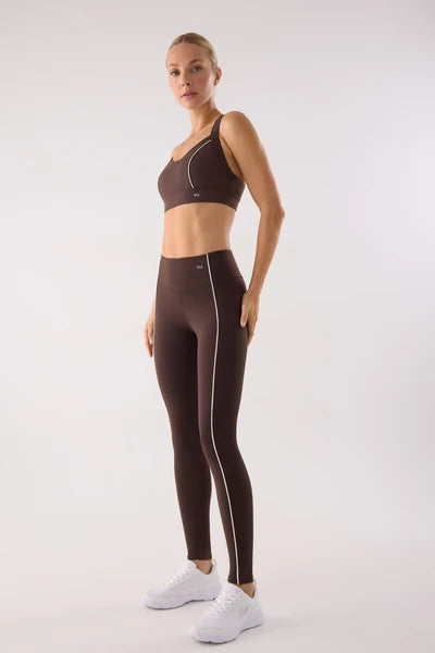 Ysabel Mora Leggings Sportivi Modellanti Da Donna 70976 Dark Chocolate