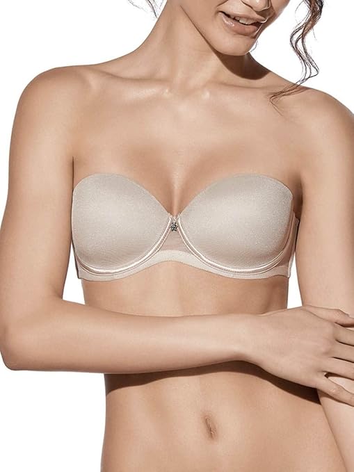 Esmeralda Fascia Nude ULTIME TAGLIE PRONTA CONSEGNA-ARTICOLO IN SVENDITA FINALE-NON SOGGETTO A RESI O CAMBI
