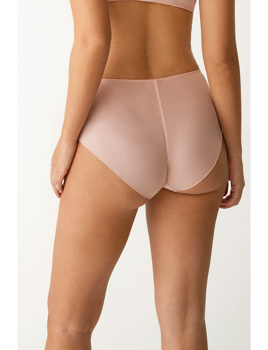 Slip Vita Alta Rosa Ricamato L6272 ULTIME TAGLIE PRONTA CONSEGNA