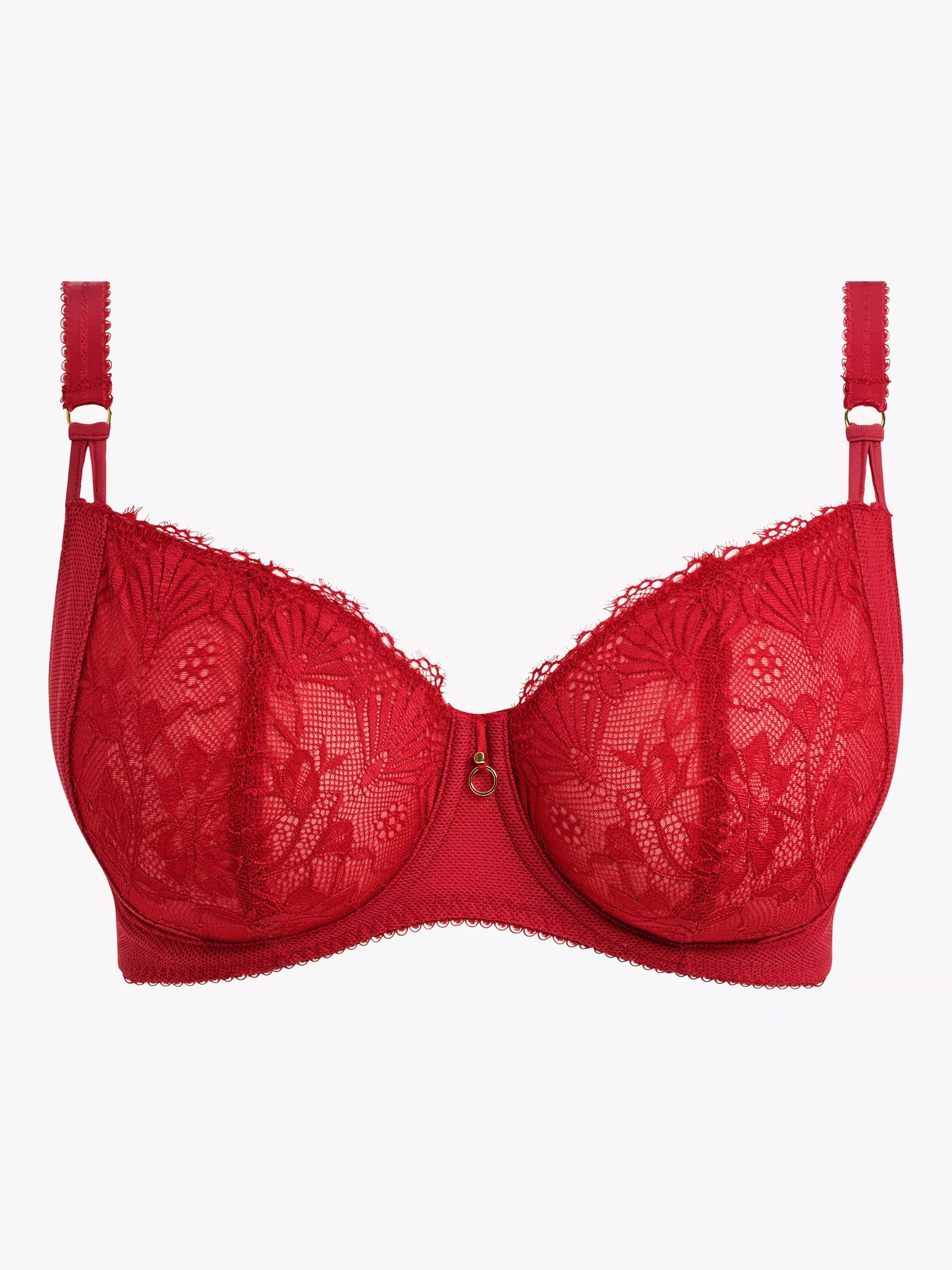 Fascinate Reggiseno A Balconcino Con Ferretto E Coppe Soft Rosso ULTIME TAGLIE PRONTA CONSEGNA