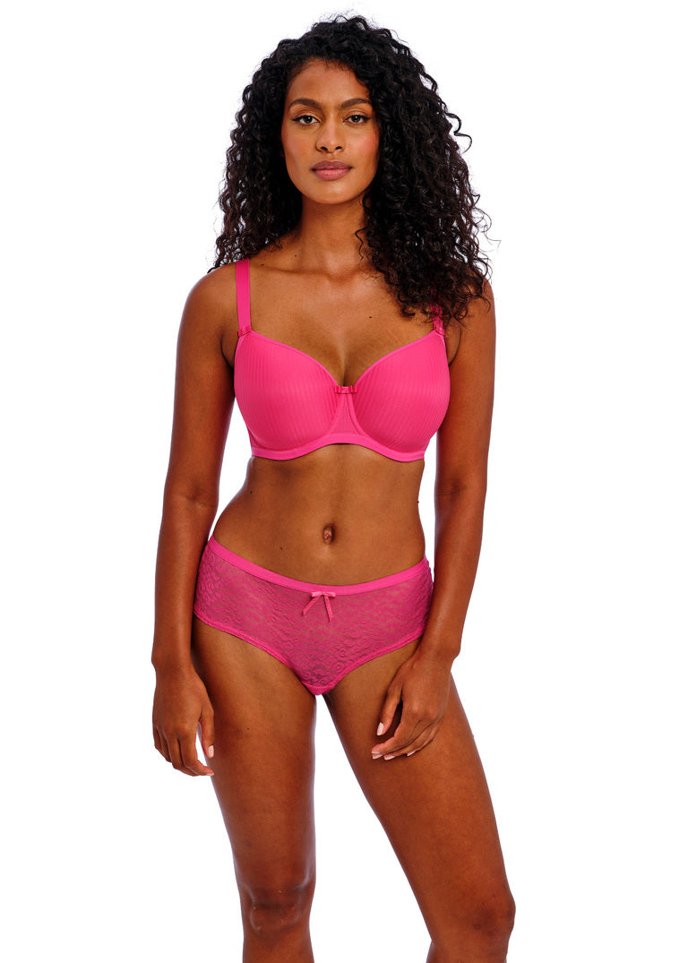 Idol Hot Pink Balcony Bra