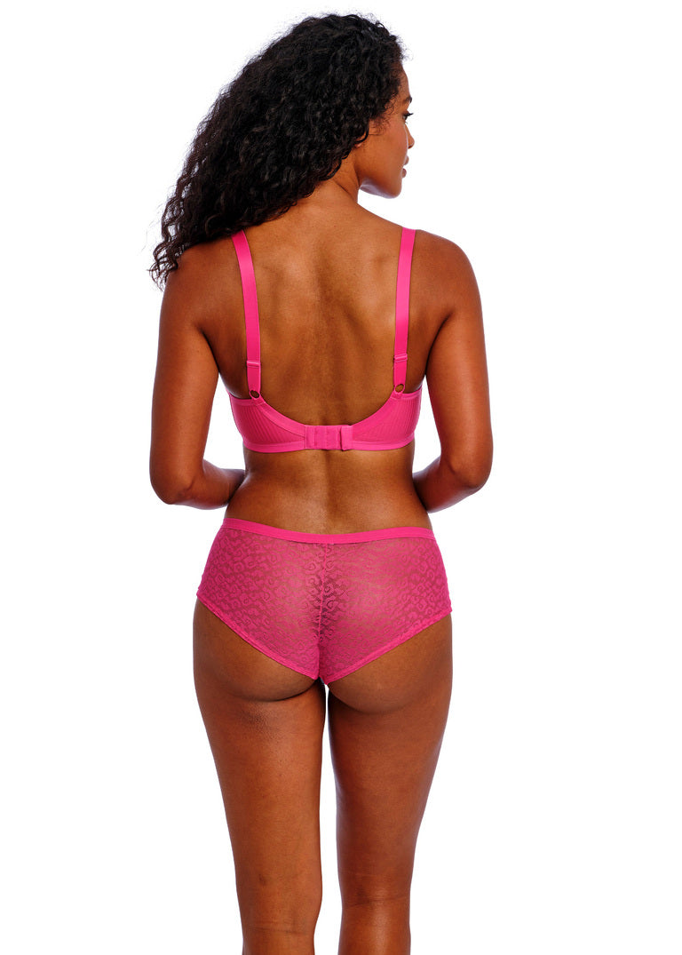 Idol Hot Pink Balcony Bra