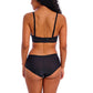 Tailored Reggiseno Con Ferretto E Coppe Preformate Effetto Push Up Nero