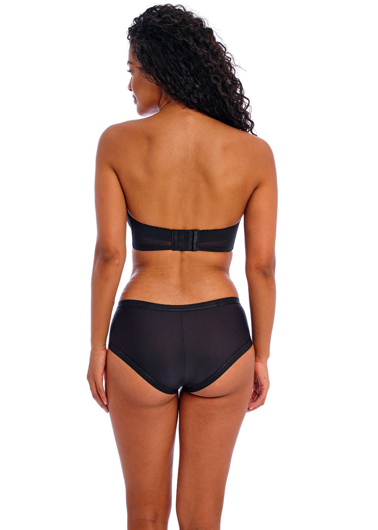 Tailored Black Reggiseno Con Coppe Preformate E Spalline Removibili E Ferretto