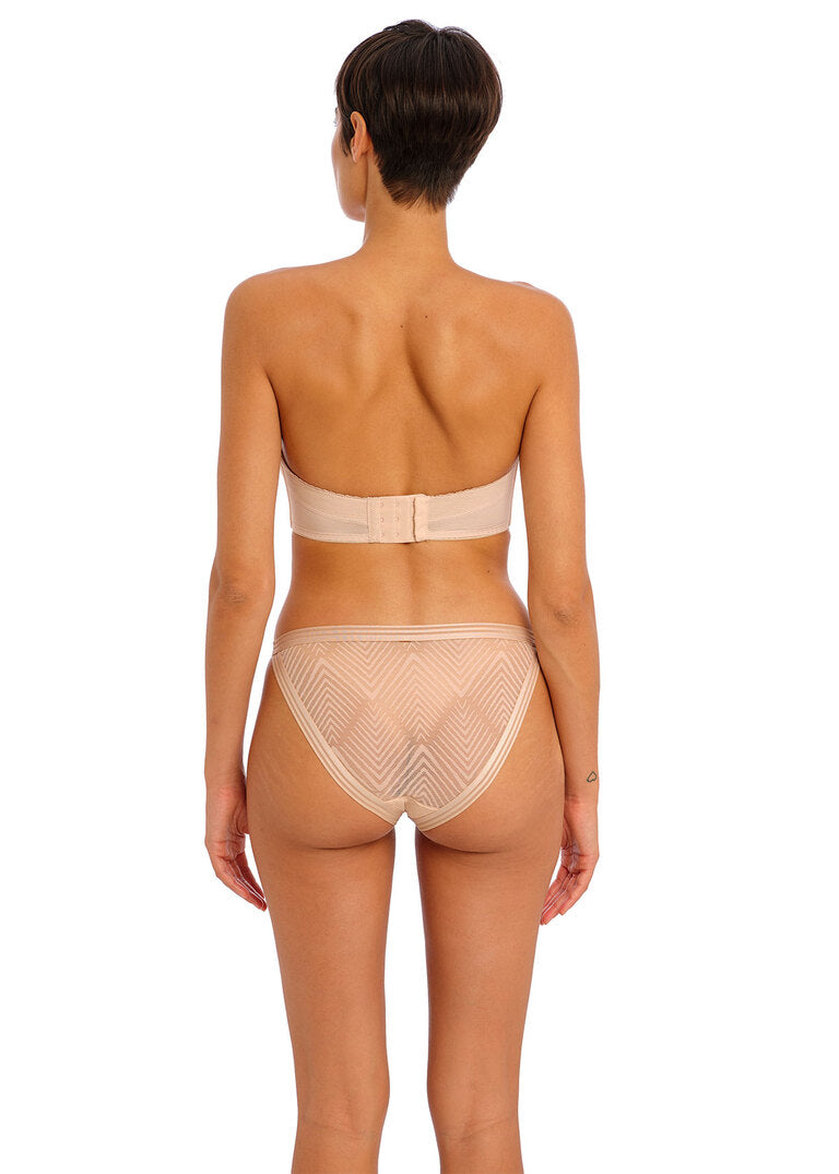 Tailored Natural Beige Reggiseno Con Coppe Preformate E Spalline Removibili E Ferretto