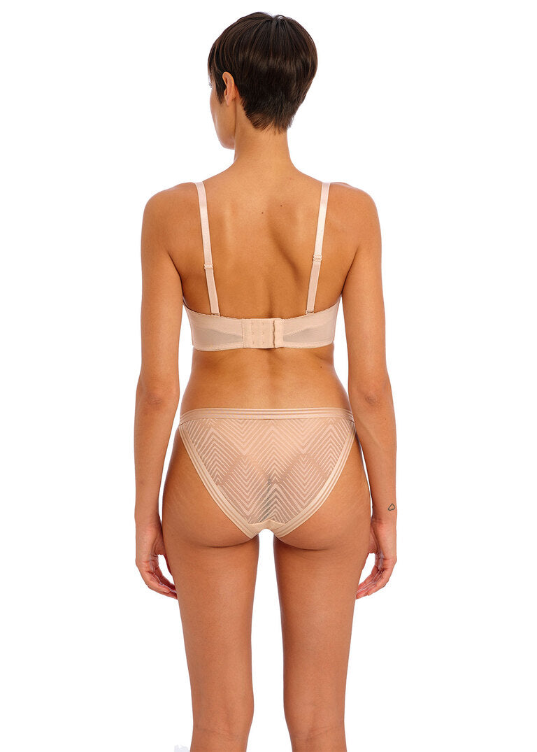 Tailored Natural Beige Reggiseno Con Coppe Preformate E Spalline Removibili E Ferretto