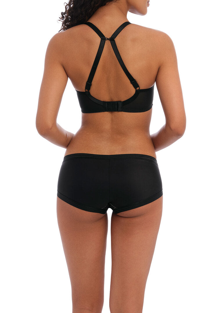 Tailored Black Reggiseno Con Ferretto E Coppe Preformate Senza Imbottitura Effetto Push Up