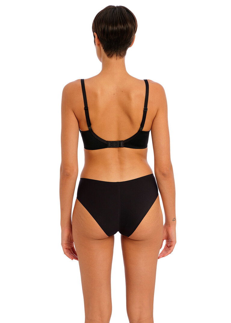 Undetected Black Moulded Bra