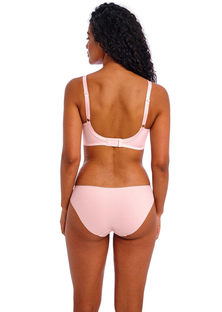 Hallie Pink Plunge Bra