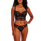 Sydnie Black Longline Bra