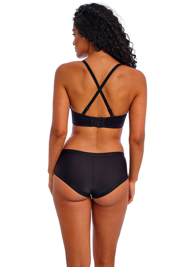 Deco Black Strapless Bra