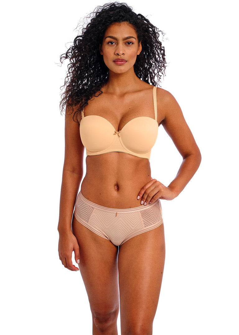 Deco Nude Strapless Bra