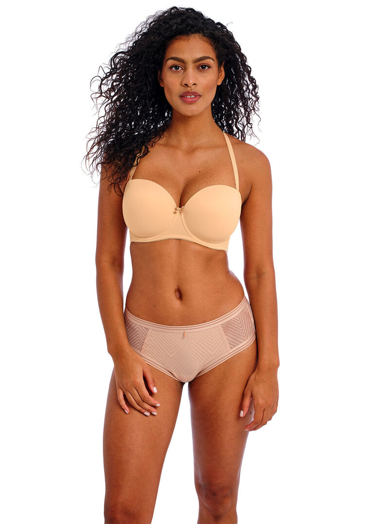 Deco Nude Strapless Bra