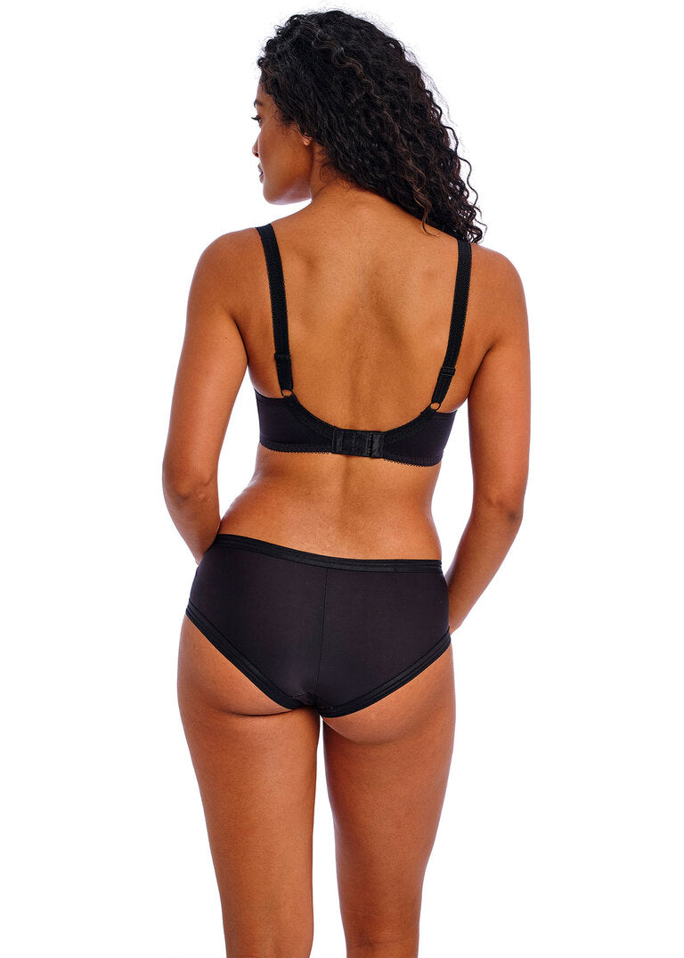Deco Black Plunge Bra