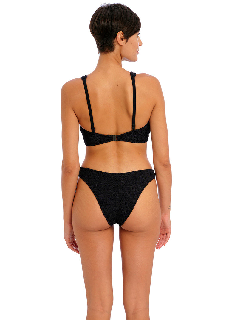 Ibiza Waves Black UW Bralette Bikini Top