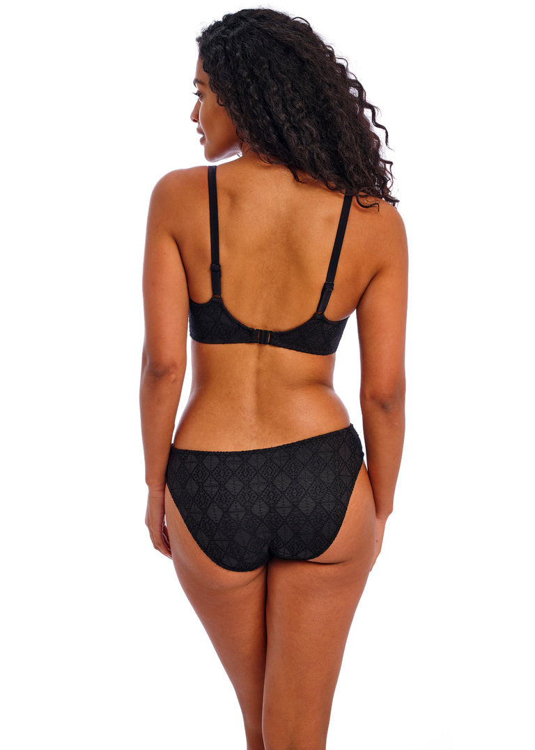 Nomad Nights Black Sweetheart Bikini Top