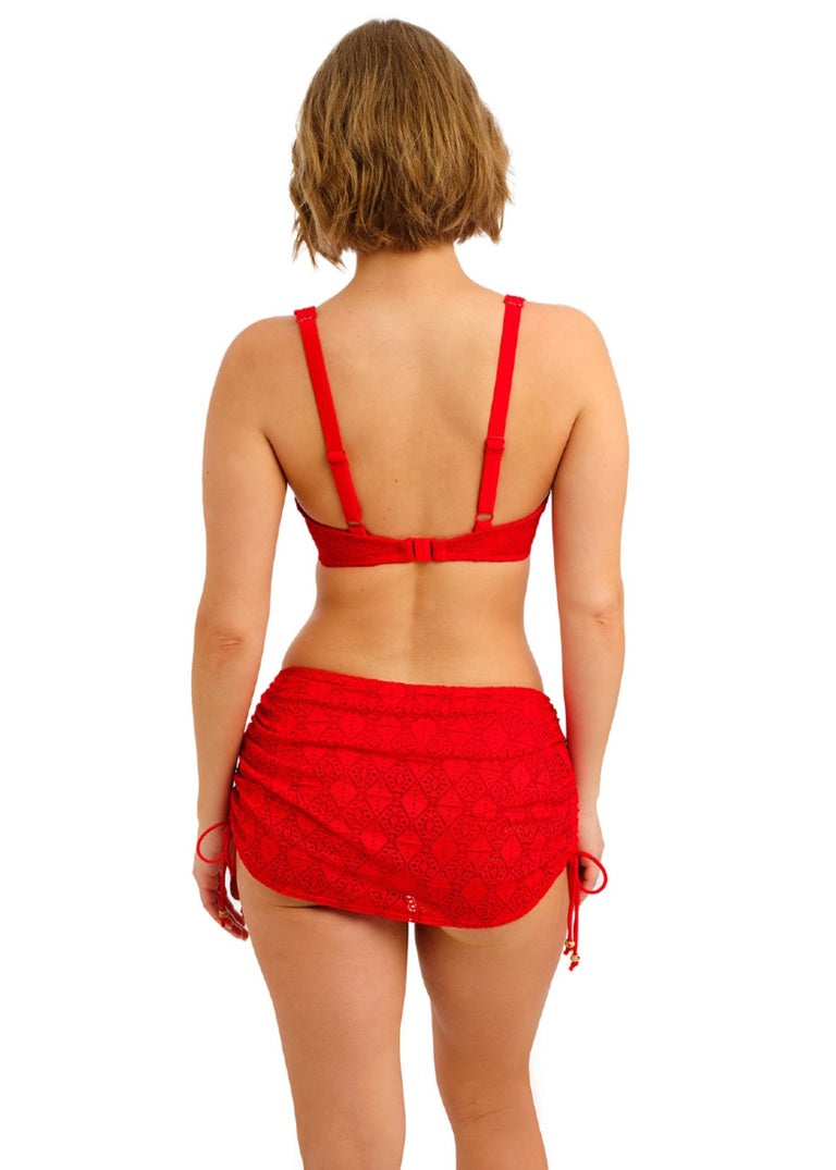 Nomad Nights Reggiseno Costume High Apex Rosso