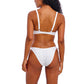 Nomad Nights Reggiseno Costume High Apex Bianco