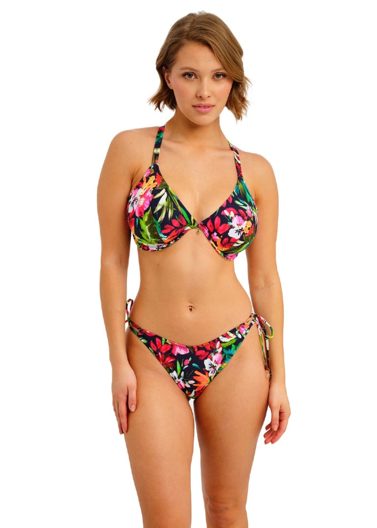 Kailua Shores Reggiseno Costume Con Ferretto E Coppe Effetto Plunge
