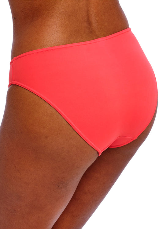 Jewel Cove Slip a Vita Midi Plain Sunset