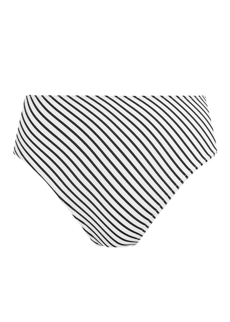 Jewel Cove Slip a Vita Alta Stripe Black and White