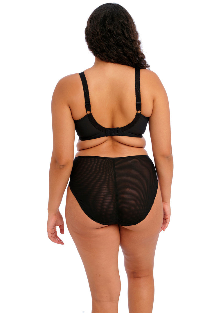 Namrah Jet Reggiseno Con Ferretto E Coppe Soft Ricamate Con Motivi Leopardati