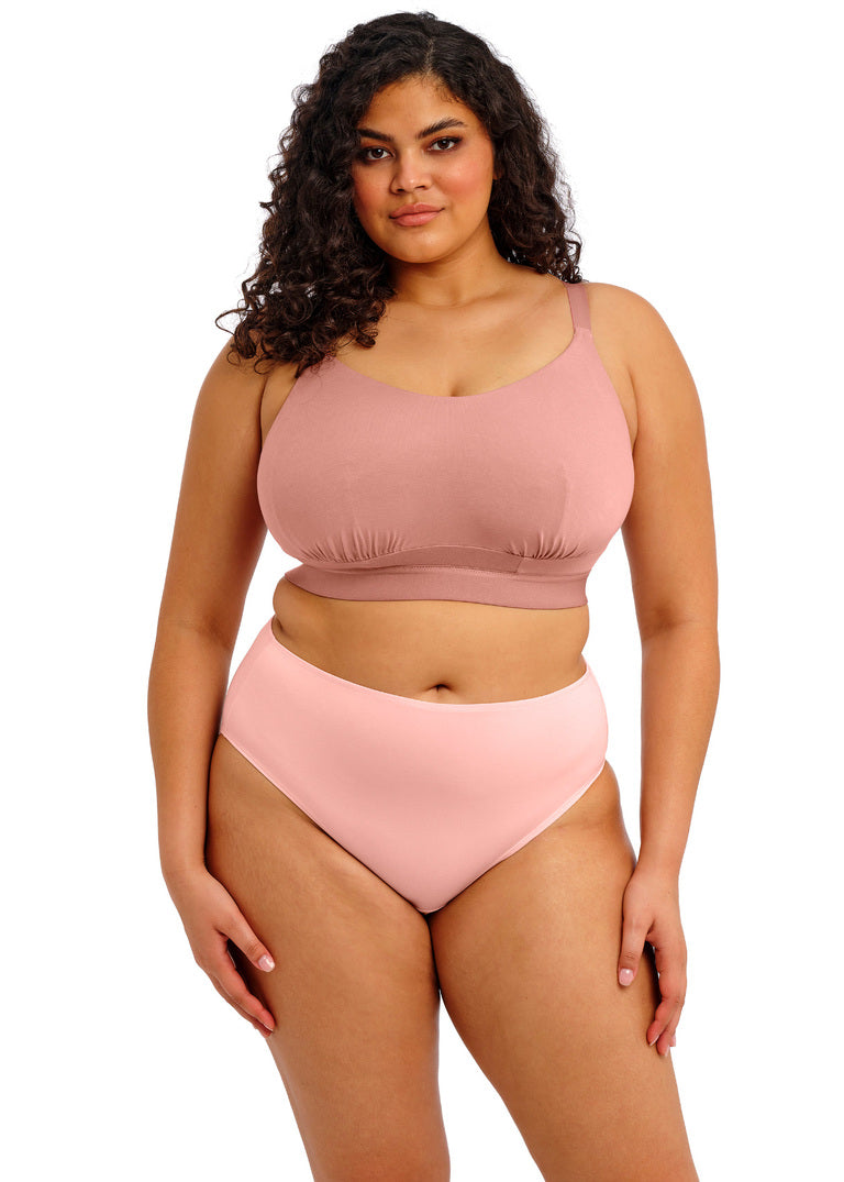 Downtime Bralette Senza Ferretto In Cotone Modal Traspirante Ideale Per Seni Abbondanti Ash Rose