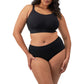 Elomi Downtime Bralette Senza Ferretto In Cotone Modal Traspirante Ideale Per Seni Abbondanti Nero