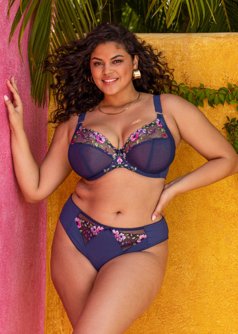 Himari Midnight Plunge Bra